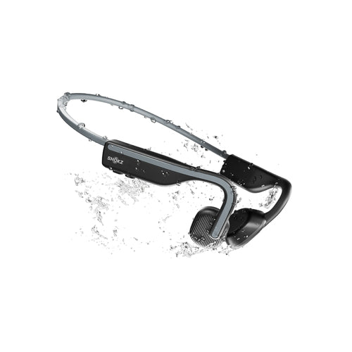 SHOKZ OpenMove Headphones Wireless Neck-band Sports Bluetooth Grey SHOKZ OpenMove Headphones Wireless Neck-band Sports Bluetooth Grey